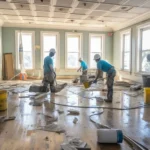 water damage cleanup